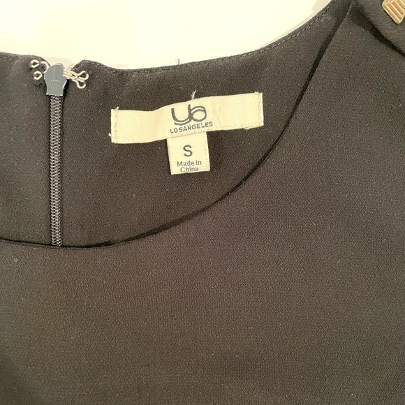 Ya Los Angeles Black Sleeveless Mini Dress - Picture 10 of 11